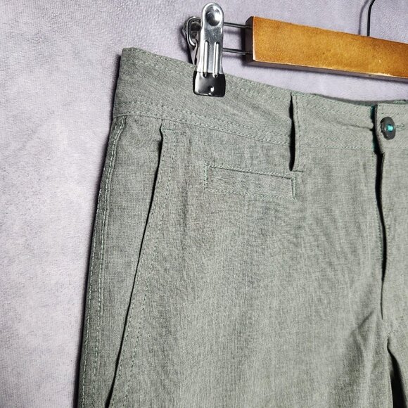 Linksoul Shorts Mens 30 Gray Performance Stretch Golf Casual Pocket Lightweight - Picture 10 of 13